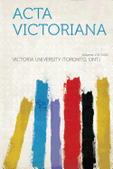 ACTA Victoriana Volume V.31 N.03