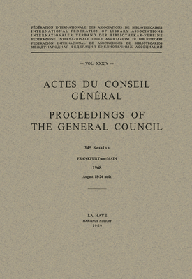 Actes Du Conseil Gnral / Proceedings of the General Council - Randall, S, and Thompson, A