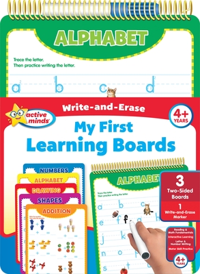 Active Minds Write-And-Erase My First Learning Boards - Sequoia Children's Publishing