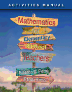 Activities Manual for Fierro's Mathematics for Elementary School Teachers