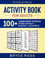Activity Book for Adults: 100+ Large Print Puzzles