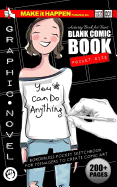 Activity Book for Teens: Blank Comic Book: Borderless Pocket Sketchbook for Teenagers to Create Comic Art