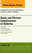 Acute and Chronic Complications of Diabetes, an Issue of Endocrinology and Metabolism Clinics: Volume 42-4