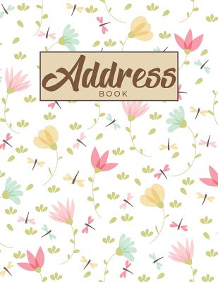 Address Book: An Alphabetical Large Address Book For Record and Organize Contact Doodle Flower - Mhieo Sonny