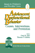 Adolescent Dysfunctional Behavior: Causes, Interventions, and Prevention