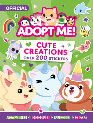 Adopt Me! Cute Creations Sticker Book - Uplift Games