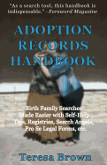 Adoption Records Handbook
