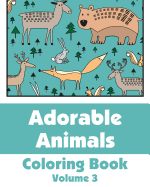 Adorable Animals Coloring Book