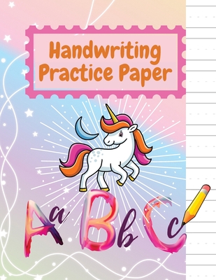 Adorable Kindergarten writing paper with lines for ABC kids Notebook with Dotted Lined Sheets for K-3 Students - Daisy, Adil