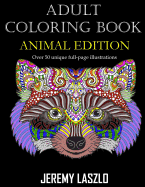 Adult Coloring Book: Animal Edition