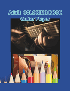 Adult Coloring Book Guitar Players