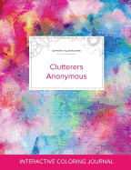 Adult Coloring Journal: Clutterers Anonymous (Butterfly Illustrations, Rainbow Canvas)