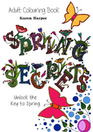 Adult Colouring Book - Spring Secrets