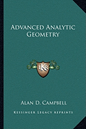 Advanced Analytic Geometry