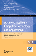 Advanced Intelligent Computing Technology and Applications: 21st International Conference, ICIC 2025, Ningbo, China, July 26-29, 2025, Proceedings, Part I