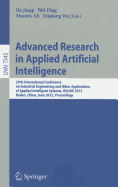 Advanced Research in Applied Artificial Intelligence: 25th International Conference on Industrial Engineering and Other Applications of Applied Intelligent Systems, IEA/AIE 2012, Dalian, China, June 9-12, 2012, Proceedings