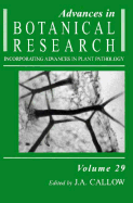 Advances in Botanical Research - Callow, J A (Editor)