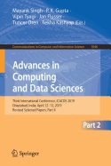 Advances in Computing and Data Sciences: Third International Conference, Icacds 2019, Ghaziabad, India, April 12-13, 2019, Revised Selected Papers, Part I