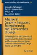 Advances in Creativity, Innovation, Entrepreneurship and Communication of Design: Proceedings of the Ahfe 2020 Virtual Conferences on Creativity, Innovation and Entrepreneurship, and Human Factors in Communication of Design, July 16-20, 2020, USA