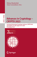 Advances in Cryptology - CRYPTO 2023: 43rd Annual International Cryptology Conference, CRYPTO 2023, Santa Barbara, CA, USA, August 20-24, 2023, Proceedings, Part II