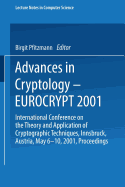 Advances in Cryptology - Eurocrypt 2001: International Conference on the Theory and Application of Cryptographic Techniques Innsbruck, Austria, May 6-10, 2001, Proceedings