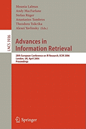 Advances in Information Retrieval: 28th European Conference on IR Research, Ecir 2006, London, UK, April 10-12, 2006, Proceedings
