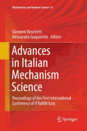 Advances in Italian Mechanism Science: Proceedings of the First International Conference of Iftomm Italy