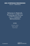 Advances in Materials, Processing and Devices in III-V Compound Semiconductors: Volume 144