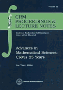 Advances in Mathematical Sciences--Crm's 25 Years