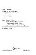 Advances in Parallel Computing - Evans, David J (Editor)