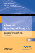 Advances in Quantitative Ethnography: 6th International Conference, ICQE 2024, Philadelphia, PA, USA, November 3-7, 2024, Proceedings, Part I