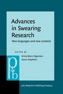 Advances in Swearing Research: New Languages and New Contexts