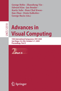 Advances in Visual Computing: 15th International Symposium, Isvc 2020, San Diego, Ca, Usa, October 5-7, 2020, Proceedings, Part I