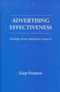 Advertising Effectiveness: Findings from Empirical Research - Franzen, Giep