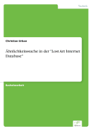 AEhnlichkeitssuche in der Lost Art Internet Database