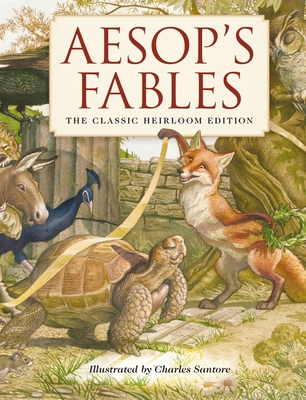 Aesop's Fables Heirloom Edition: The Classic Edition Hardcover with Slipcase and Ribbon Marker (Fairy Tales, Classic Children Books, Animal Stories, Books for Young Children) - Aesop