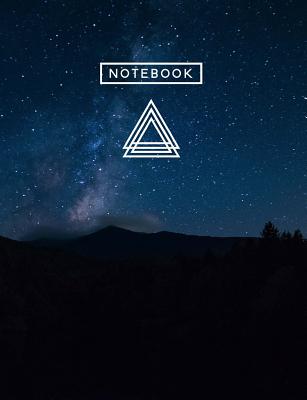 Aesthetic Art Journaling: Light Weight Mountain Hiking Composition Book 150 Dotted Bullet/Dot Grid Pages Dark Mountain Magic - Aesthetics, Writing