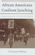 African Americans Confront Lynching: Strategies of Resistance from the Civil War to the Civil Rights Era