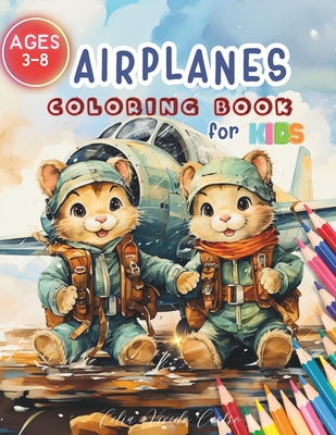 Airplane Coloring Book for Kids: More than 110 PAGES. - Castro, Celia Vicedo