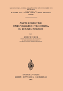 Akute Porphyrie Und Periarteriitis Nodosa in Der Neurologie