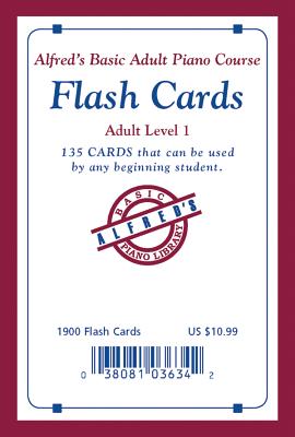 Alfred's Basic Adult Piano Course Flash Cards: Level 1, Flash Cards - Manus, Morton