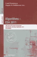 Algorithms -- ESA 2011: 19th Annual European Symposium, Saarbrucken, Germany, September 5-9, 2011, Proceedings