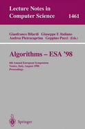 Algorithms - ESA '98: 6th Annual European Symposium, Venice, Italy, August 24-26, 1998, Proceedings