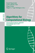 Algorithms for Computational Biology: 4th International Conference, Alcob 2017, Aveiro, Portugal, June 5-6, 2017, Proceedings