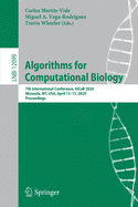 Algorithms for Computational Biology: 7th International Conference, Alcob 2020, Missoula, Mt, Usa, April 13-15, 2020, Proceedings