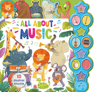 All about Music: Interactive Children's Sound Book with 10 Buttons