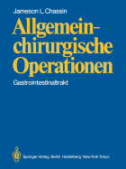 Allgemeinchirurgische Operationen: Gastrointestinaltrakt