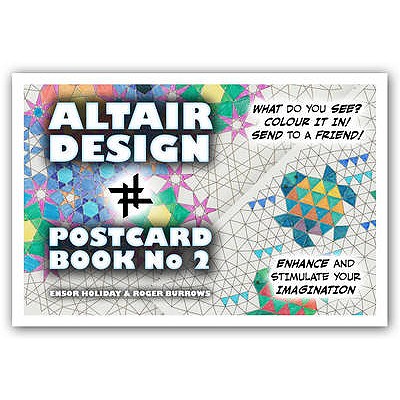 Altair Design Pattern Postcard: Bk - Holiday, Ensor
