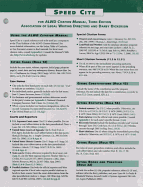 Alwd Speed Cite, Third Edition, Laminated Reference Sheet