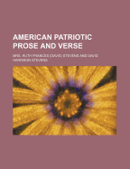 American Patriotic Prose and Verse